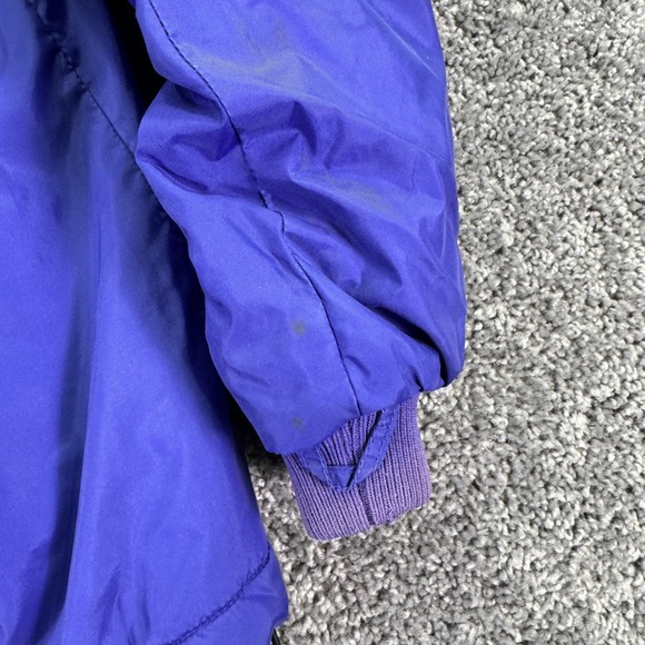 Vtg Columbia Jacket Womens Large Purple Full Zip Outdoor Hiking Winter Logo - Picture 14 of 16